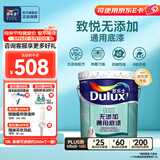 多乐士（Dulux）劲护无添加竹炭瓷洁抗菌五合一内墙乳胶漆防霉白色墙面漆 A8145 配套底漆 A749 18L