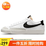 耐克NIKE板鞋女经典缓震BLAZER LOW '77休闲鞋DC4769-102白/黑36.5