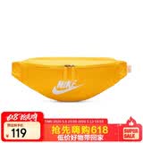 耐克（NIKE）男女腰包 单肩包斜挎包胸包休闲包DB0490-845 橙黄