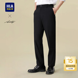 海澜之家（HLA）西裤男春秋轻商务修身裤通勤裤子男 黑色25 M 170/80A 推荐61-65kg