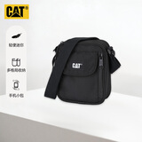卡特（CAT）斜挎包单肩包手机小包迷你通勤运动轻户外多口袋礼物男女黑 84556