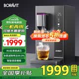 BORAVIT净水器家用台式净饮一体机 即热饮水机 RO反渗透净水器净饮机 家用可免安装可外接水管台式直饮机 【双水源可接水管款】Q11即热型