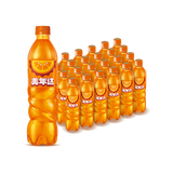 百事可乐美年达 Mirinda 橙味汽水碳酸饮料500ml*24瓶 整箱装 包装随机