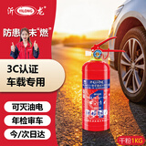 沂龙车载灭火器国家消防3c认证2026轿车用干粉灭火器小型汽车私家
