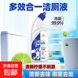卫驰挂壁洁厕液瓶装马桶去除尿渍黄渍有效除菌清新祛异味家用 【试用装】480g*1瓶