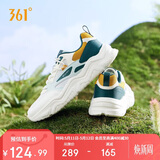 361°运动鞋男秋冬季网面复古户外增高厚底休闲老爹鞋子男672426776-3