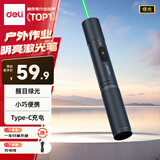 得力（deli）激光笔 户外激光笔沙盘售楼处可用电子笔 逗猫激光指示笔 绿光激光笔