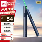 得力（deli）激光笔 户外激光笔户外沙盘售楼处可用电子笔 逗猫笔激光指示笔 绿光激光笔蓝色MA303-G