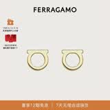 菲拉格慕（Ferragamo）女士GANCIO黄铜耳饰 0696432 520礼物送女友