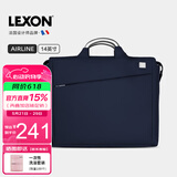 乐上（LEXON）手提电脑包商务男女单肩公文包15.6英寸苹果笔记本包大容量文件包
