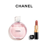 CHANEL【官方正品】香奈儿邂逅系列套组 香水礼盒套装 女士 生日礼物 邂逅柔情淡香水50ml+可可小姐唇膏105号