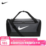 耐克NIKE男女通款斜挎包 BRSLA S DUFF 休闲包DM3976-068黑/灰 均码