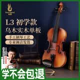 凤灵（FineLegend）小提琴成人学生儿童初学乐器手工实木专业入门练习考级进阶L3 4/4