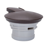 哈尔斯（haers）保温壶盖子施美乐品家杯盖通用水壶盖配件 1号盖子咖色