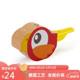Hape早教儿童鹦鹉小鸟口哨卡祖笛小火车亲子互动玩具男女孩节日礼物 红色小鸟口哨 E0474