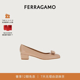 菲拉格慕（Ferragamo）女士Vara蝴蝶结高跟鞋 0753641_1D _ 65 520礼物送女友