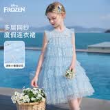 迪士尼童装女童连衣裙夏装儿童公主裙周岁礼服网纱裙2026新款小女孩裙子