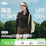 蕉下（beneunder）防晒衣女防紫外线外套短款辣妹立领修身AL819漫暮黑L