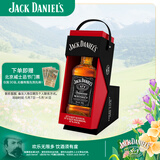 杰克丹尼（Jack Daniels）美国田纳西州 威士忌 40度 黑标马年礼盒装 700ml 生肖酒 洋酒