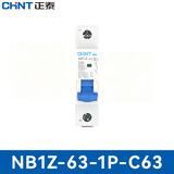 正泰直流断路器小型空开开关NB1Z-63-1P-C63-AC230/400V-DC110V带导轨