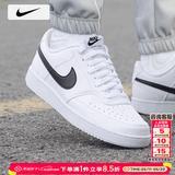 耐克（NIKE）男鞋子男 2026夏季新款运动鞋时尚休闲鞋小白鞋低帮耐磨透气板鞋 【简版空军】101-经典黑白/晒图退10/建议拍大半码 41 （内长260mm）