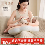十月结晶哺乳枕产妇哺乳期产后喂奶婴儿枕防吐奶喂奶神器单层款 樱语粉