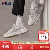斐乐（FILA）跑步鞋老爹鞋男鞋FILA MARSⅡ火星二代情侣款复古运动鞋休闲鞋 南极灰/雾灰-AN-F12M141116F 41