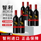 智象珍藏佳美娜干红葡萄酒750ml*6整箱 智利进口红酒 