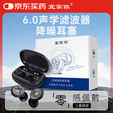 宜家依耳塞睡觉专用隔音睡眠超强防噪音超级降噪静音不伤耳朵滤波黑一盒