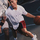 耐克（NIKE）Jordan 男子短袖T恤乔丹系列短袖IB6758-100白M透气百搭