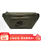 耐克NIKE中性腰包单肩包休闲包户外骑行包大容量包BA5751-222绿MISC 