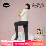 菇娘家灰色打底裤保暖连裤袜女秋冬加绒格雷裤光腿神器可外穿显瘦大码