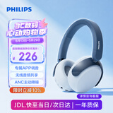 飞利浦（PHILIPS）儿童学习头戴式无线蓝牙耳机护耳电脑手机平板麦克风耳麦 适用安卓华为苹果 价保TAK5500RT