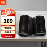 JBL PS3500  无线蓝牙音箱台式电脑多媒体电视音响桌面家用笔记本音箱低音炮环绕PS3300升级版520礼物 75周年典藏款 EQ风潮音染 黑色