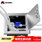 MSHML地插座隐藏式不锈钢防溅水120型通用强电插座电话网络地面插座 净水器地插