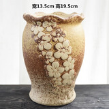 仟尚亿 法师花盆大号特大号老桩高盆复古透气创意简约肉肉植物家用桌面阳台陶罐粗陶陶瓷多肉花盆批发 WH老桩特大号-01 特大