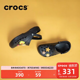 卡骆驰（CROCS）贝雅洞洞鞋男鞋女鞋轻便耐磨一脚蹬拖鞋休闲鞋百搭花园鞋|10126 黑色-001 41 /42(260mm)