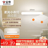 公牛（BULL）LED酷毙灯MC-A003D-DD床头衣柜条形小夜灯感应款5700K长255mm