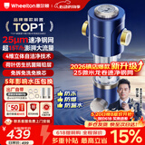 惠尔顿前置过滤器15T大通量过滤25微米反冲洗家用全屋净水器 实时自动清洗刮洗自来水防爆过滤器P0038pro 上门安装【15T-升级25微米精滤】