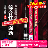 光威（GW）战鳍综合鱼竿青草鲢鳙鲤大物28调碳素轻硬野钓台钓竿钓鱼竿手杆