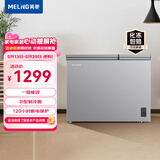 美菱（MeiLing）221L双温家商两用一级能效节D型管制冷断电保温节能低音BCD-221DT【专】
