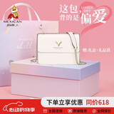 稻草人包包女包牛皮百搭单肩包斜挎包2026新款轻奢生日礼物送女友老婆