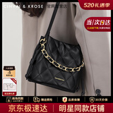 CinvaiKrose万鹏同款小c&k包包女包2026新款单肩斜挎包水桶包520送女朋友礼物 黑色Black【送女友老婆女生礼物走心】