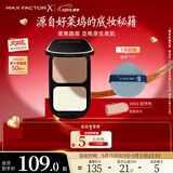 蜜丝佛陀（MAXFACTOR）透滑控油粉饼遮瑕定妆蜜粉防晒3号自然色10g干湿两用