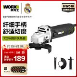 威克士720W角磨机WU800S手持切割机打磨机抛光机手砂轮磨光机