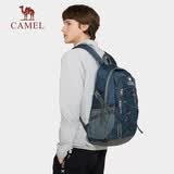 骆驼（CAMEL）户外双肩包男女轻便徒步旅行运动登山背包 A9W3CO3135 深蓝
