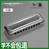 BoogieMAN【园园同款】ProReeds十孔口琴PADDY调音布鲁斯成人儿童蓝调10孔