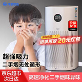 鸿蒙智选720空气净化器室内二手烟吸烟房间抽烟去烟味除异味家用棋牌室麻将馆办公室烧烤店用可联华为app 性价比优选KJ350【推荐面积40㎡】