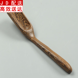 正扬茶道六君子套装黑檀木茶匙茶勺竹制茶铲茶则茶叶勺子功夫茶具茶道 茶勺-鸡翅木