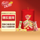 雀巢（Nestle）脆脆鲨鞭炮抱抱桶威化饼干休闲零食88条1029.6g饱腹充饥 独立包装